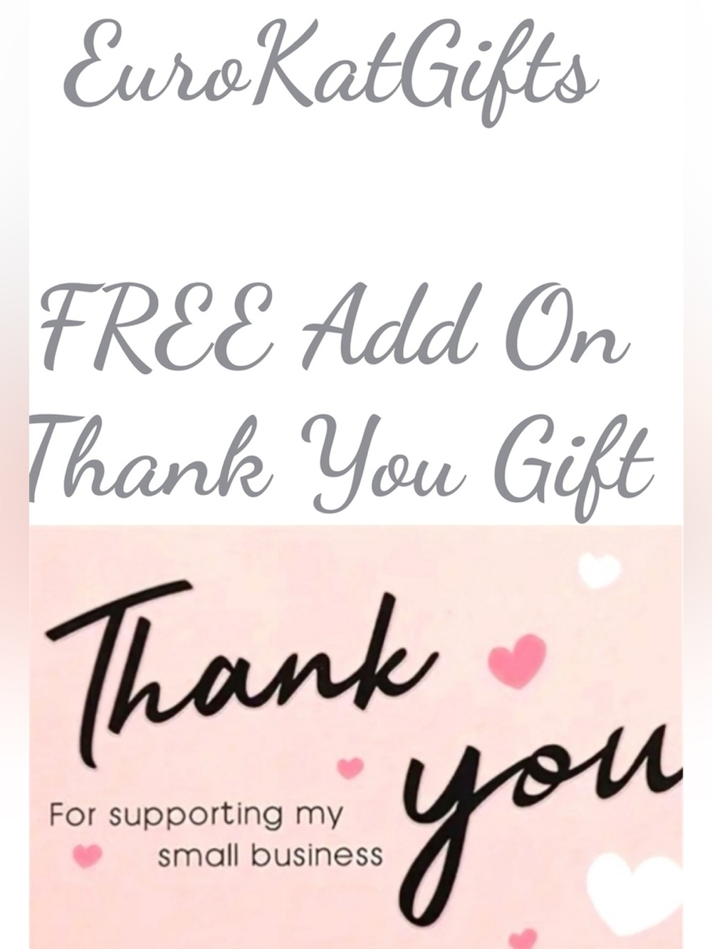 ADD ON item FREE Gift! Click Heart“to like”Listing Place in Bundle to get it!